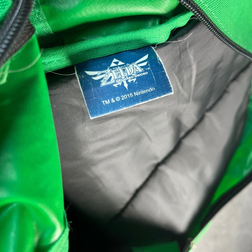 Nintendo Legend of Zelda Skyward Sword‎ Backpack with Detachable Hylian Shield
